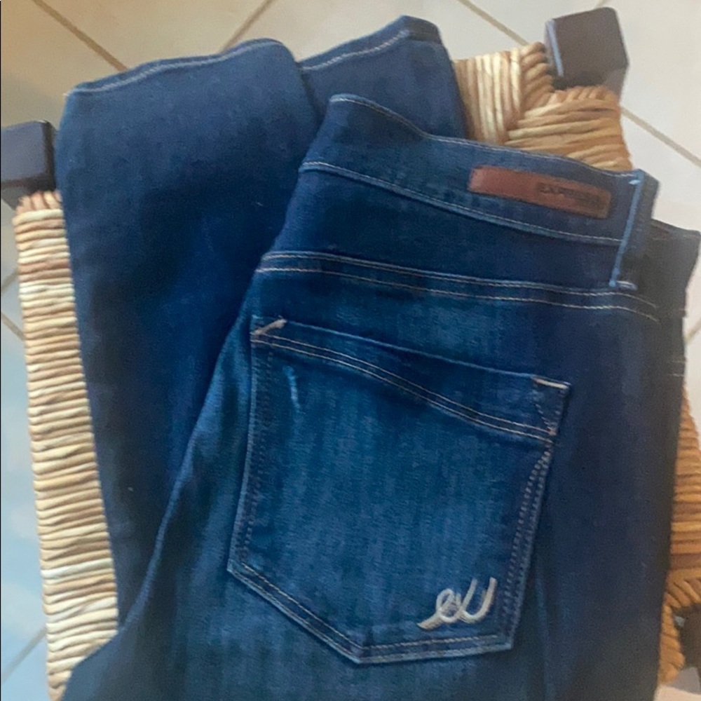 Express mid rise jegging